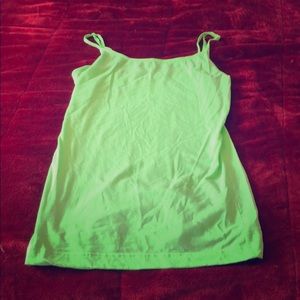 Lime Green Tank Top
